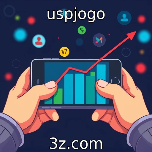 Crescimento do mercado de jogos em dispositivos móveis